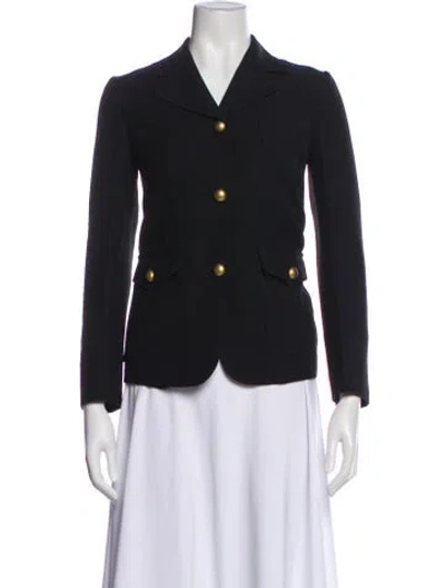 Pre-owned Gucci 2020 Wool Blazer In Black