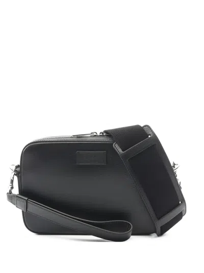 Pre-owned Gucci 2020s Gg Supreme Messenger Bag In Black