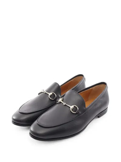 Pre-owned Gucci 2020s Horsebit Loafers In Black