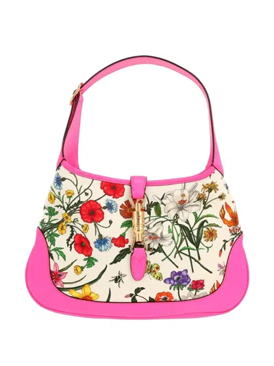 Pre-owned Gucci 2020s Jackie Shoulder Bag In Neutral