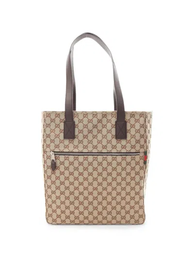 Pre-owned Gucci 2020s Neo Original Gg Tote Bag In Neutral