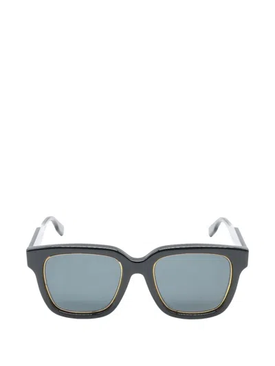 Pre-owned Gucci 2020s Square-frame Sunglasses In Black
