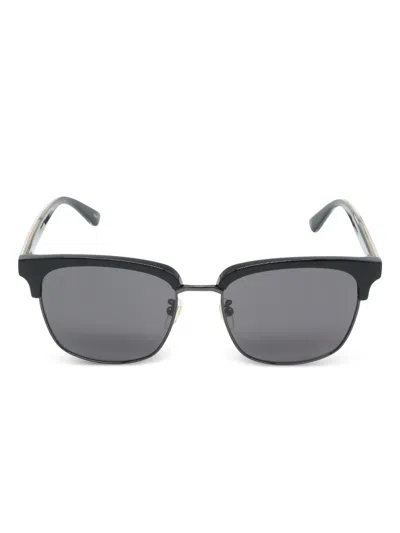 Pre-owned Gucci 2020s Square-frame Sunglasses In Black