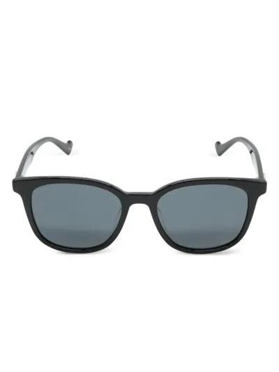 Pre-owned Gucci 2020s Square-frame Sunglasses In Black