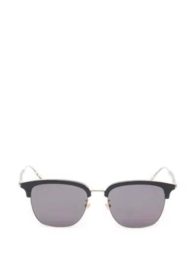 Pre-owned Gucci 2020s Square-frame Sunglasses In Black