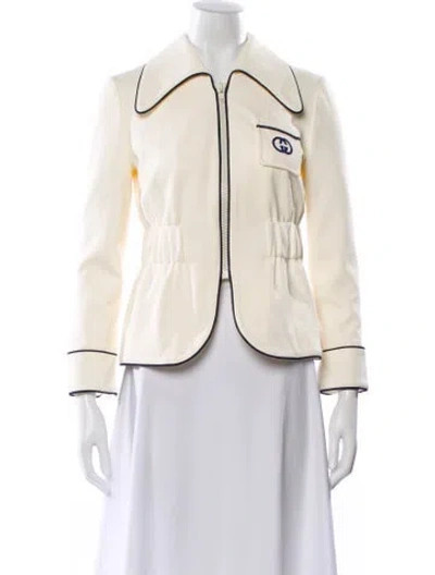 Pre-owned Gucci 2021 Blazer In Neutral