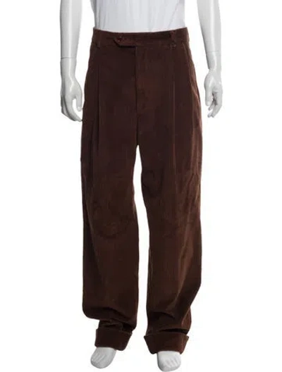 Pre-owned Gucci 2021 Corduroy Pants W/ Tags In Brown