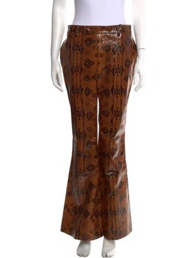 Pre-owned Gucci 2021 Flared Pants W/ Tags In Brown
