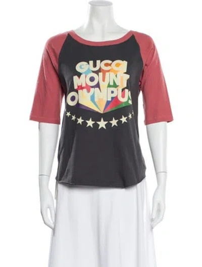 Pre-owned Gucci 2021 Graphic Print T-shirt In Multi
