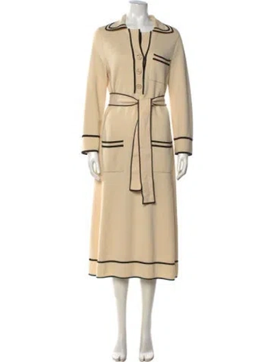 Pre-owned Gucci 2021 Long Dress In Neutral