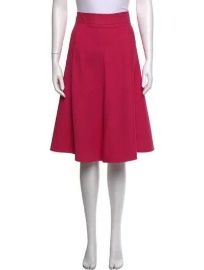 Pre-owned Gucci 2021 Midi Length Skirt In Pink