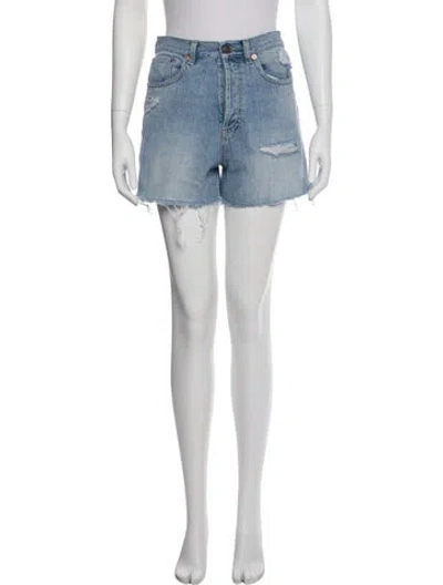 Pre-owned Gucci 2021 Mini Shorts In Blue