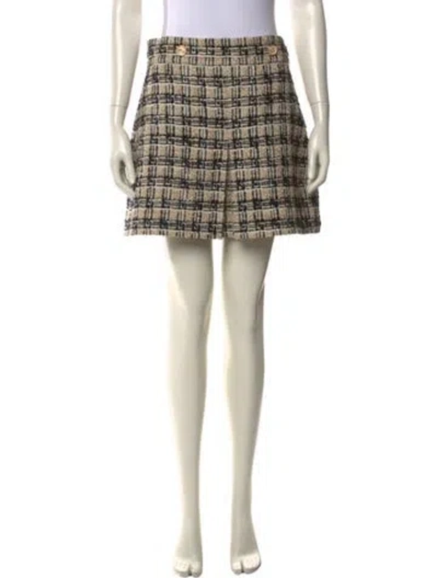 Pre-owned Gucci 2021 Mini Skirt In Neutral