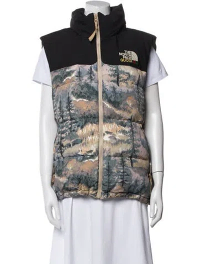 Pre-owned Gucci 2021 Nylon Vest In Blue