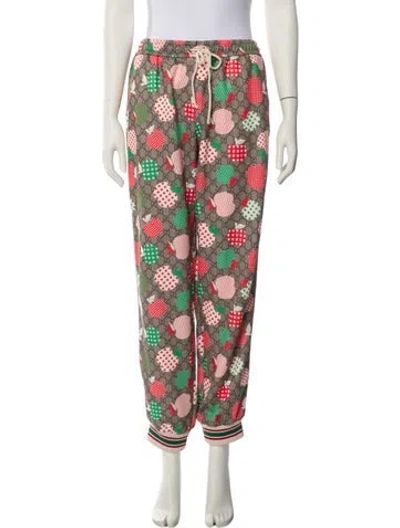Pre-owned Gucci 2021 Printed Sweatpants W/ Tags In Neutral