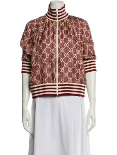 Pre-owned Gucci 2021 Silk Vest In Red