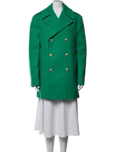 Pre-owned Gucci 2021 Wool Peacoat W/ Tags In Green