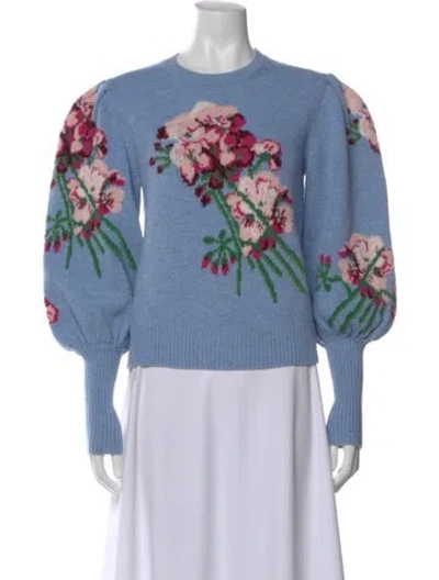 Pre-owned Gucci 2021 Wool Sweater In Blue