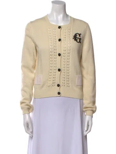 Pre-owned Gucci 2021 Wool Sweater In Neutral