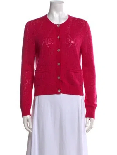 Pre-owned Gucci 2021 Wool Sweater In Pink