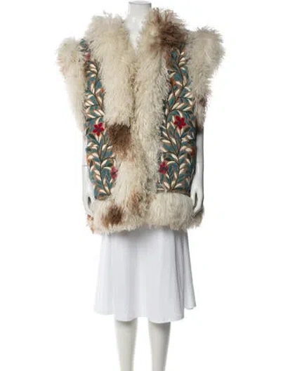 Pre-owned Gucci 2021 Wool Vest In Neutrals