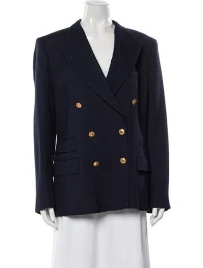 Pre-owned Gucci 2022 Blazer In Blue