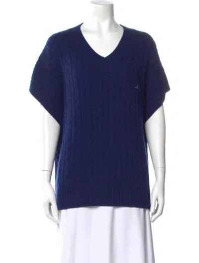 Pre-owned Gucci 2022 Cashmere Sweater In Blue