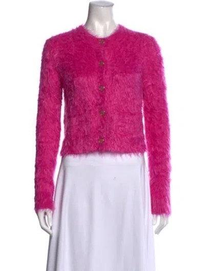 Pre-owned Gucci 2022 Crew Neck Sweater In Pink