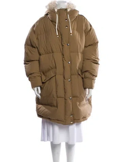 Pre-owned Gucci 2022 Down Coat W/ Tags In Brown