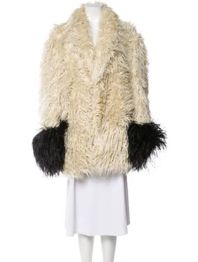Pre-owned Gucci 2022 Faux Fur Down Coat W/ Tags