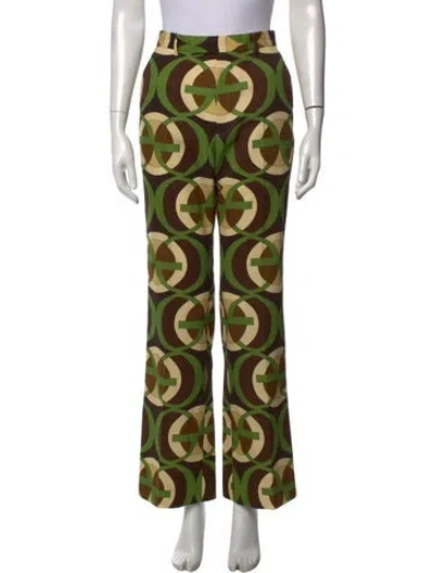 Pre-owned Gucci 2022 Flared Pants In Green