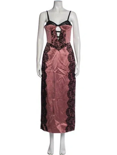 Pre-owned Gucci 2022 Midi Length Dress In Multi