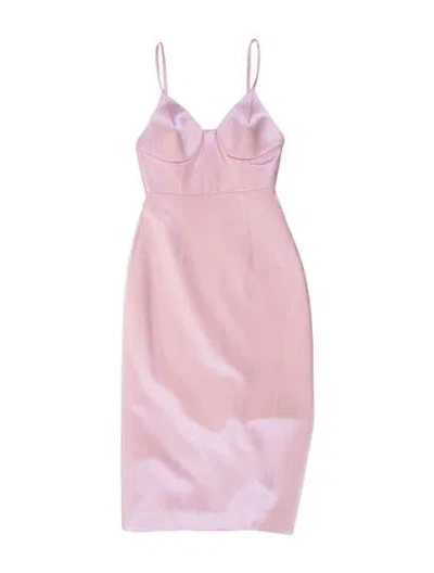Pre-owned 2022 Midi Length Dress In Pink from The RealReal