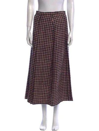 Pre-owned Gucci 2022 Midi Length Skirt In Pink