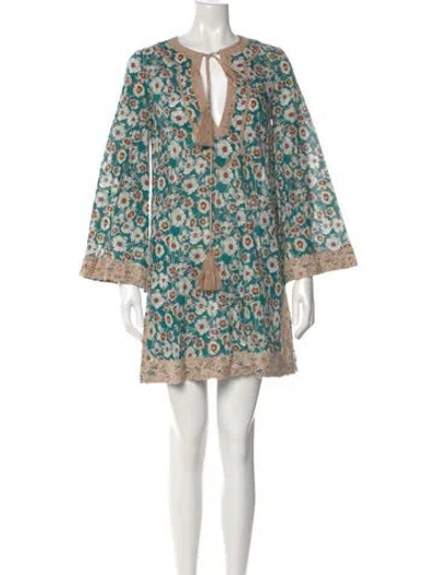 Pre-owned Gucci 2022 Mini Dress In Green
