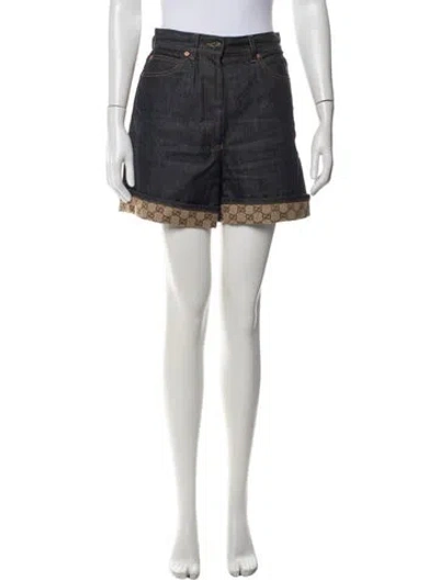 Pre-owned Gucci 2022 Mini Shorts In Blue