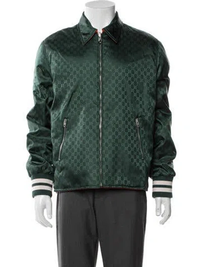Pre-owned Gucci 2022 Reversible Bomber Jacket W/ Tags In Multi