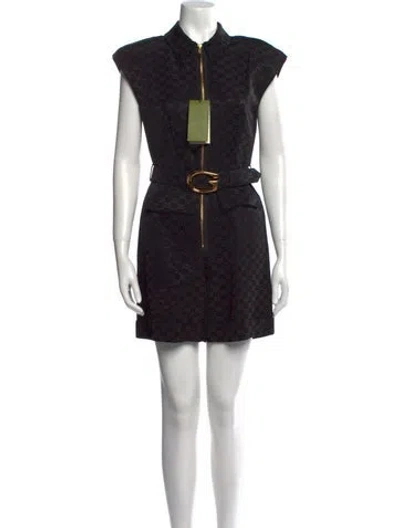 Pre-owned Gucci 2022 Romper In Black