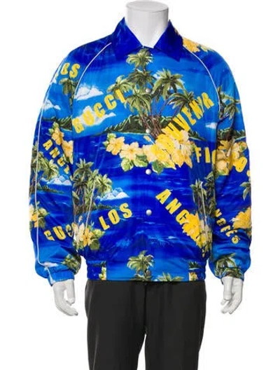 Pre-owned Gucci 2022 Signature Logo Jacket W/ Tags In Multi