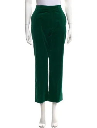 Pre-owned Gucci 2022 Straight Leg Pants In Green