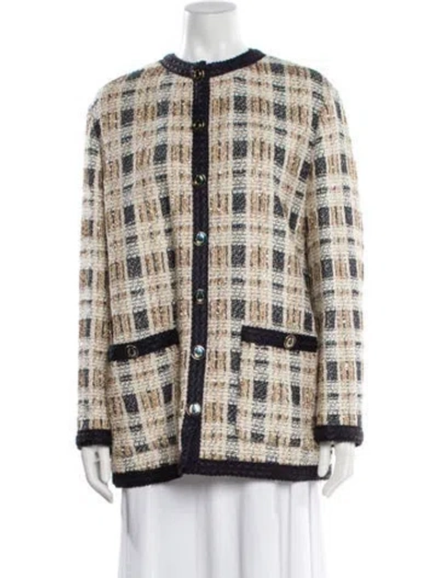 Pre-owned Gucci 2022 Tweed Evening Jacket W/ Tags