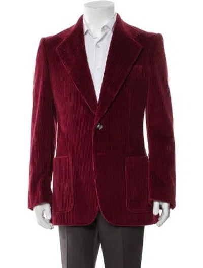 Pre-owned Gucci 2023 Blazer W/ Tags In Red