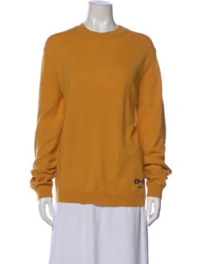 Pre-owned Gucci 2023 Cashmere Sweater W/ Tags In Yellow