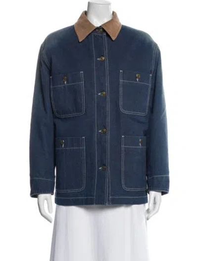 Pre-owned Gucci 2023 Denim Jacket W/ Tags In Blue