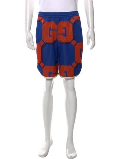 Pre-owned Gucci 2023 Jogger Shorts In Blue