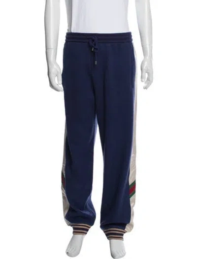 Pre-owned Gucci 2023 Joggers In Blue
