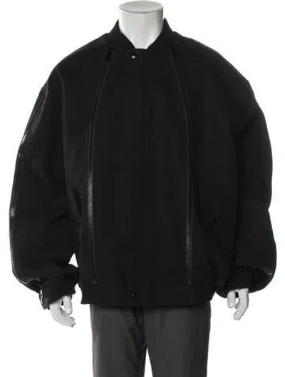 Pre-owned Gucci 2023 Metamorfosi Bomber Jacket In Black