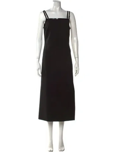 Pre-owned Gucci 2023 Midi Length Dress W/ Tags In Black