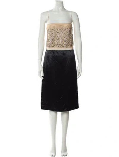 Pre-owned Gucci 2023 Midi Length Dress W/ Tags In Neutral