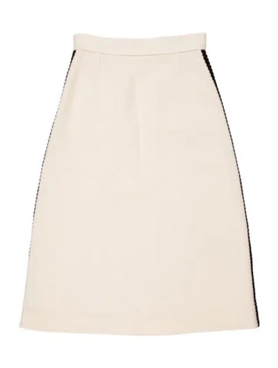 Pre-owned Gucci 2023 Midi Length Skirt In Neutral